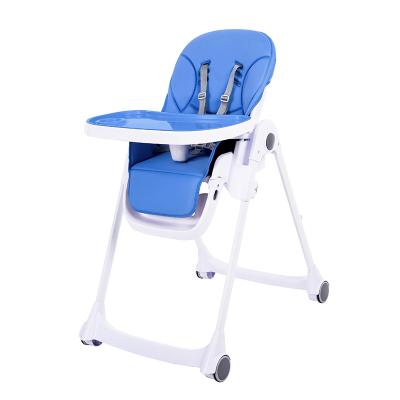 China Baby Modern Modern Umpire Chair With Wheels Backrest Adjustable Toddler Chair For Dinner Suitable For 0-4 Years Old Baby for sale