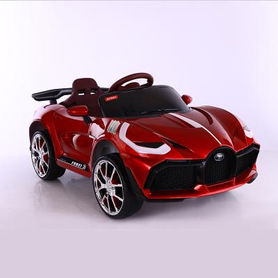 China Ride On Toy 112*60*45c 6V4*2 Battery Power Double Door Open Education MP3 USB Electric Switch Early Bugatti Sports Car For Baby Kids for sale