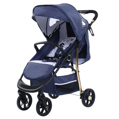 China One Hand Folding One Hand Folding Baby Strollers With Adjustable Cup Holder Leg-rest Backrest Baby Pram 7