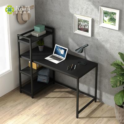 China Top Quality Convertible Study Modern Office Desk Computer Desk With Bookshelf for sale