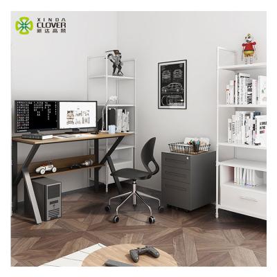 China Deska Extendable Simple Style Office Home Office Furniture Small Desks for sale