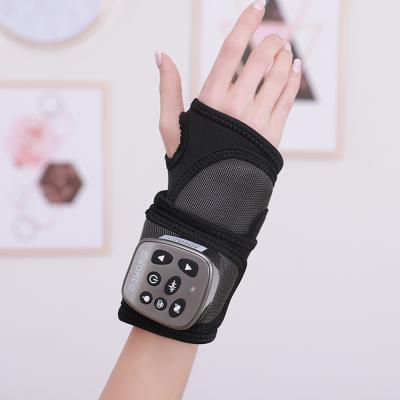 China Multifunctional Smart Infrared Physiotherapy Massage Hand Wrist Heating Electric Brace and Hand Pain Relief Vibration Brace for sale