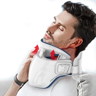 China Neck Brace for Cervical Pain Relieve Cervical Collar Adjustable Infrared Heating Multi Functional Braces Inflatable Neck Traction Device for Neck Pain Relief for sale