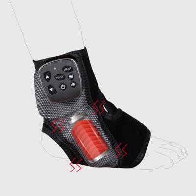 China Ankle Massager With Air Compression Ankle Massager Vibration Massage Ligament Relief Compressed Air Electric Heating Relax Foot Decompression Device for sale