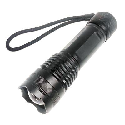 China Ultra Throw Distance 1KM LED Torch 1000M Super Bright Zoom P50 Aluminum Flashlight Rechargeable for sale