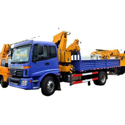 China TRUCK CRANE SQ5ZK3Q Articulating Boom 5 Ton Pickup Truck Mounted Crane for sale