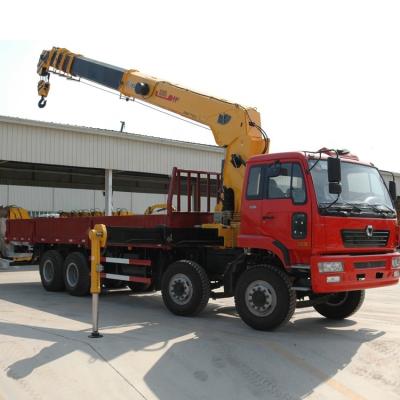 China TRUCK CRANE SQ16SK4Q Telescopic Boom 16 Ton Cargo Crane Truck For Sale for sale