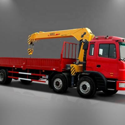 China CRANE SQ8SK3Q New 8 Ton Truck With Truck Crane For Sale for sale