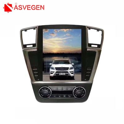 China Tesla Style 12.1inch Screen Vertical Car DVD Radio Automotive VCR For Benz ML GL 2012-2015 With GPS Navigation for sale