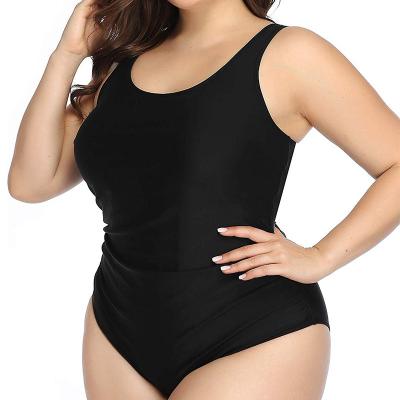 China Plus Size Women's Sport Bubbled Plus Size Swimwear L-XXXXL Sporty One Piece Swimwear for sale