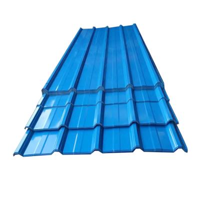 China Roofing Sheet Color Coated Galvanized Steel Sheet Galvalume Zinc Coated Corrugated Zinc Roof Sheet Galvanized Steel Roofing Sheet for sale