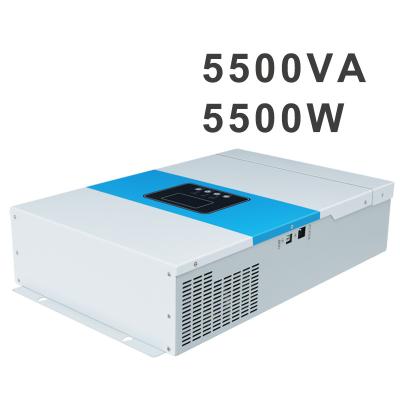 China High quality 6000w 12v phase split pure sine wave to 220v grid solar ups 1000w micro wind turbine enphase battery inverter 300X110x462 for sale