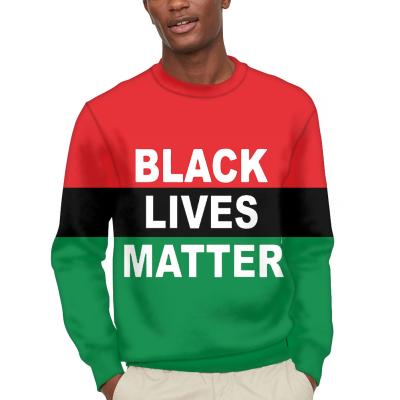 China 2020 African black lives tailored Anti-wrinkle hoodie men manufacturer sellers topic for men casual hip hop sweatshirts streetwear oversized for sale