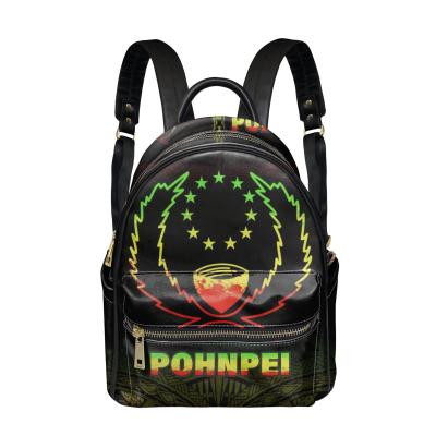 China Waterproof polynesia pohnpei tribal backpack for school girl fashion backpack for woman good quality shoulder bags for boys dropshipping for sale