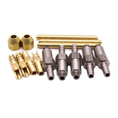 China Aluminum OEM CNC Machining Parts Stainless And Brass Lathe / Turning / Miling Parts for sale