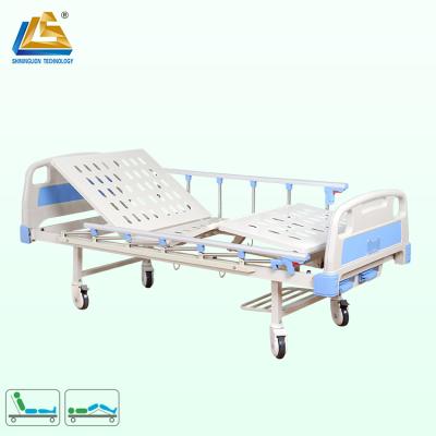 China High Quality Medical Hospital Bed Furniture One Crank Manual Hospital Bed for sale