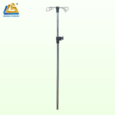 China Modern stainless steel iv pole for hospital bed for sale