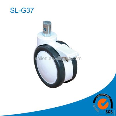 China Plastic Durable Double Face Strong Plastic Caster SL-G37 for sale