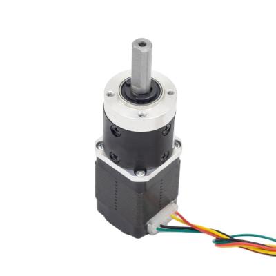 Chine Micro Nema 8 moteur à étape à engrenages planétaires avec boîte de vitesses réductrice pour UAV Max.Réduction ratio 1 369 Longueur 30/41mm à vendre