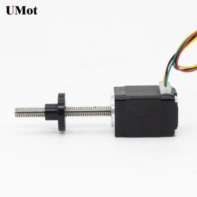 China Bestseller 1,8 Grad Nema 8 T5/T8/T10 Trapez-Gitter-Schraub-Stepper-Linearmotor zu verkaufen