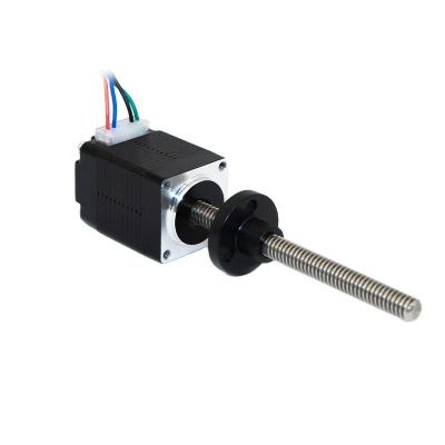 China 2 mm Gießstab Nema 8 Linear-Schrittmotor 25/30 mm Länge 0,4/0,5A für die Herstellung zu verkaufen