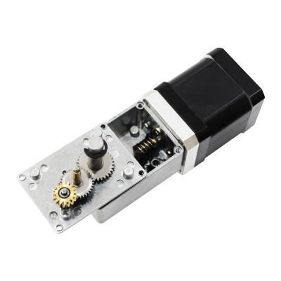 Κίνα Umot Υψηλή ροπή ύψος 34mm Nema17 Worm Gear Reducer Stepper Motor με κιβώτιο ταχυτήτων προς πώληση