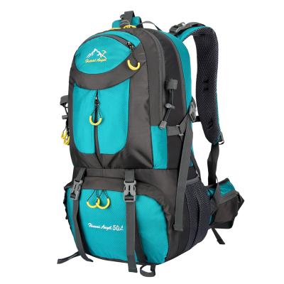 China 50L Men's And Women's Outdoor Waterproof Mountaineering Backpack Lightweight Camping Hiking Backpacking for sale