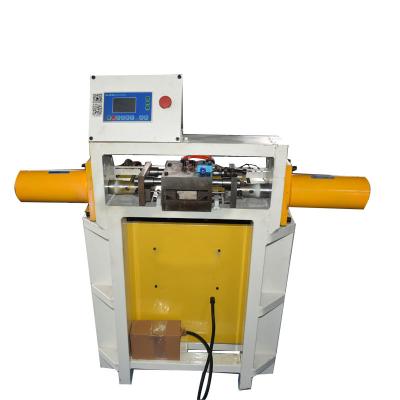 China Horizontal Building Material Stores Double Hydraulic Cylinders Pipe Tube Punch Hole Machine for sale