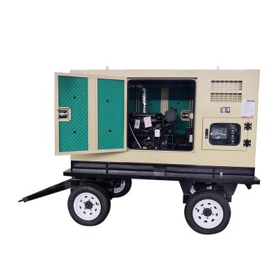 China Low Noise Outdoor Movable 50KVA / 40KW Diesel Generator Set WP2.3D48E200 Ascend -50 for sale