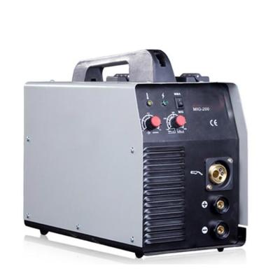 China Factory MIG Welder 0.6mm 0.8mm Wire Gas No Gas MIG-200 Inverter Welding Machine for sale