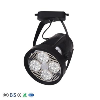 China Modern high quality modern commercial led track light fixture high lumen Ra80 light 35w cob spot lighting for sale