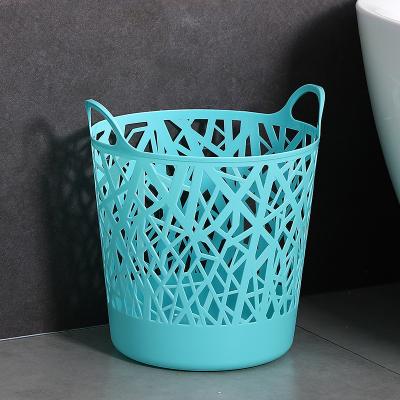 China Factory Directly Sustainable Product Customize OEM Large Size Plastic Dirty Laundry Basket Clothes Storage Hamper for sale