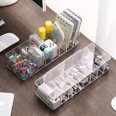 China New Trend Viable Anti Dust Storage Box Cable Wire Rope Organizer Box Data Cable Collection Cable Management Box for sale