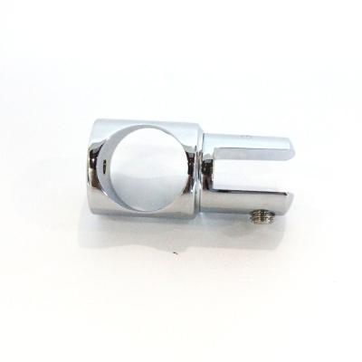 China Modern Stainless Steel Shower Room Bathroom Fittings 25mm Brass Copper Glass Pipe Connector for sale