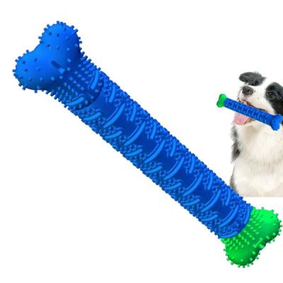 China Wholesale Sustainable Dog Silicone Molar Chew Toys Toothbrush Chew-Resistant for sale