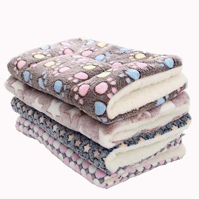 China Warm Dog Cat Cushion Pet Mat Christmas Universal Breathable Thickened Autumn Winter Blanket for sale