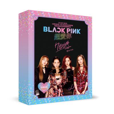 China Japan BLACKPINK High Quality Gift Box Color Badge Selection 8 Choice 4 Printed Blind Gift Box for sale