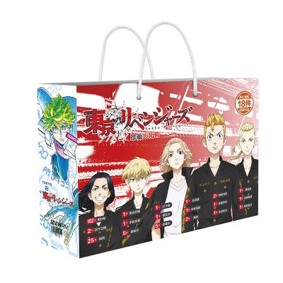 China Hot Sale Japan Anime Anime Gifts Device 18 Color Enclosed Tokyo Avengers Gift Bag for sale