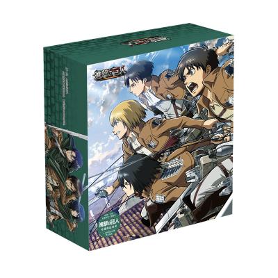 China Japan Anime Water Cups and Posters Peripheral Aid Package Attack on Titan Gift Box for Popular Animation for sale