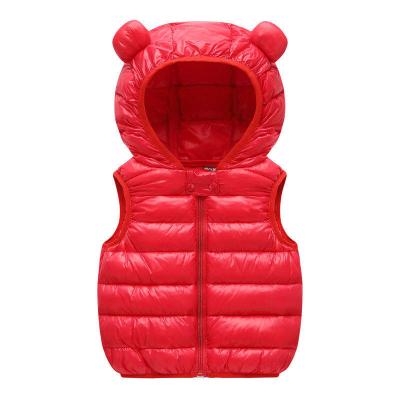 China Breathable Kids Vest Baby Toddler Fall And Winter Vest Kids Can Customize Colorful Horse Clip Boy Vest for sale