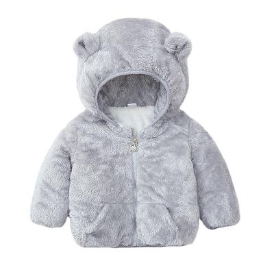 China Anti-wrinkle baby winter jacket made in Korean coat girl's cotton wool china lamb coat for sale