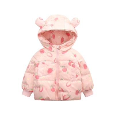 China Anti-wrinkle china factory wholesale manufacture winter girls down jacket kids mesh coat thick winter girls coat for sale