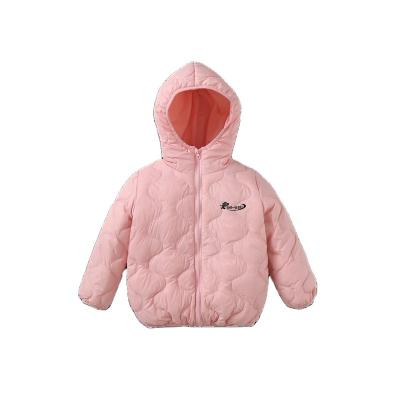 China Anti-wrinkle clothing wholesale high quality hot girls hoodie pretty down jacket cute children girls light baby jackets coat down jacket for sale