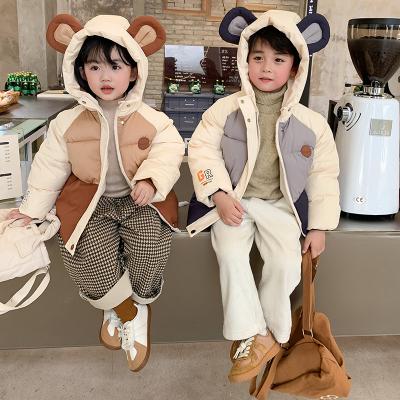 China Viable Children's Clothing Winter Children's Clothing Baby Boy Coat Jacket Boy Warm Hooded Coat for sale