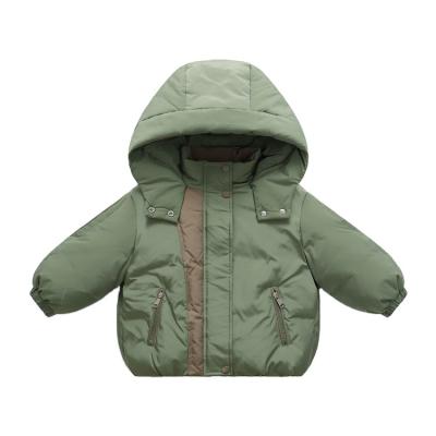 China Anti-Shrink Made in China Children Winter Cotton Children Jacket Hooded Coat Boy Coat for sale