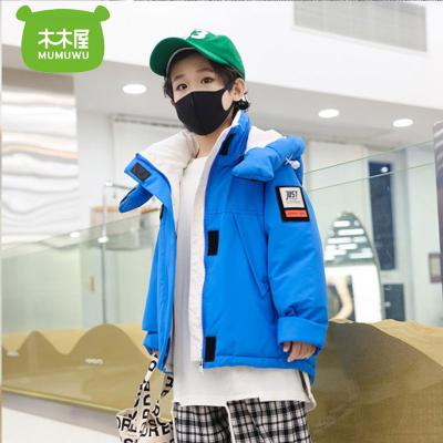 China High Quality Padded Winter Warm Kids Jacket Boy Winter Wearable Kids Hooded Coat for sale