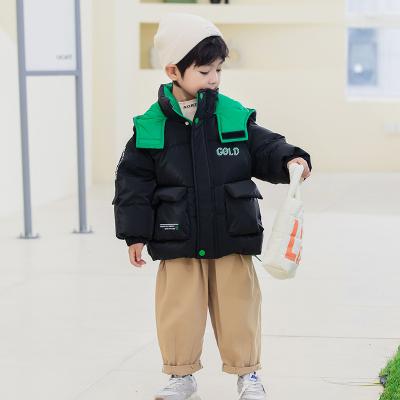 China 2022 Wholesale Winter Ditch Parka Kids Viable Warm Stylish Coat Children Jacket For Boy for sale