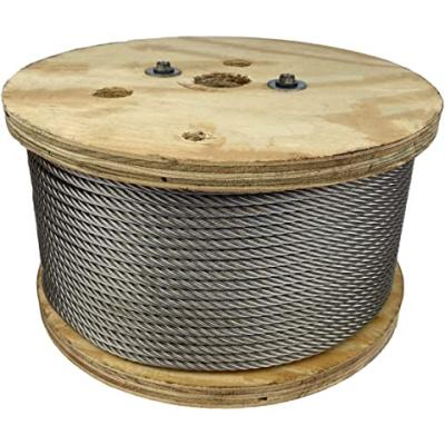 China Internal Line Manufacturing Durable 13mm wire rope professional rope brake wire ungalvanized steel wire rope 6mm for sale