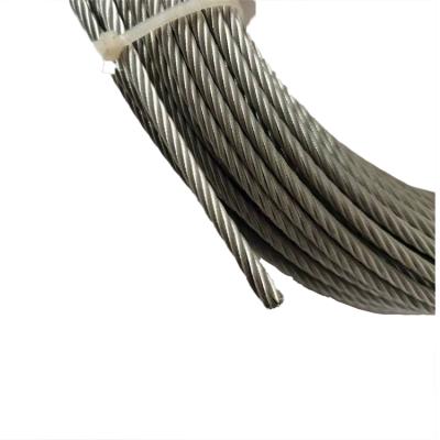 China Construction Galvanized Cable 7*7 7*19 Steel Wire Rope for sale