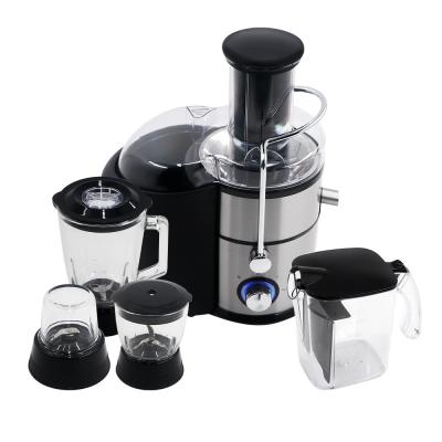 China Household 4 in1 Fruit Juicer Blender Juice Extractor Machine Coffee Bean Multifunctional Low Noise Electric Grinder Large Capacity for sale